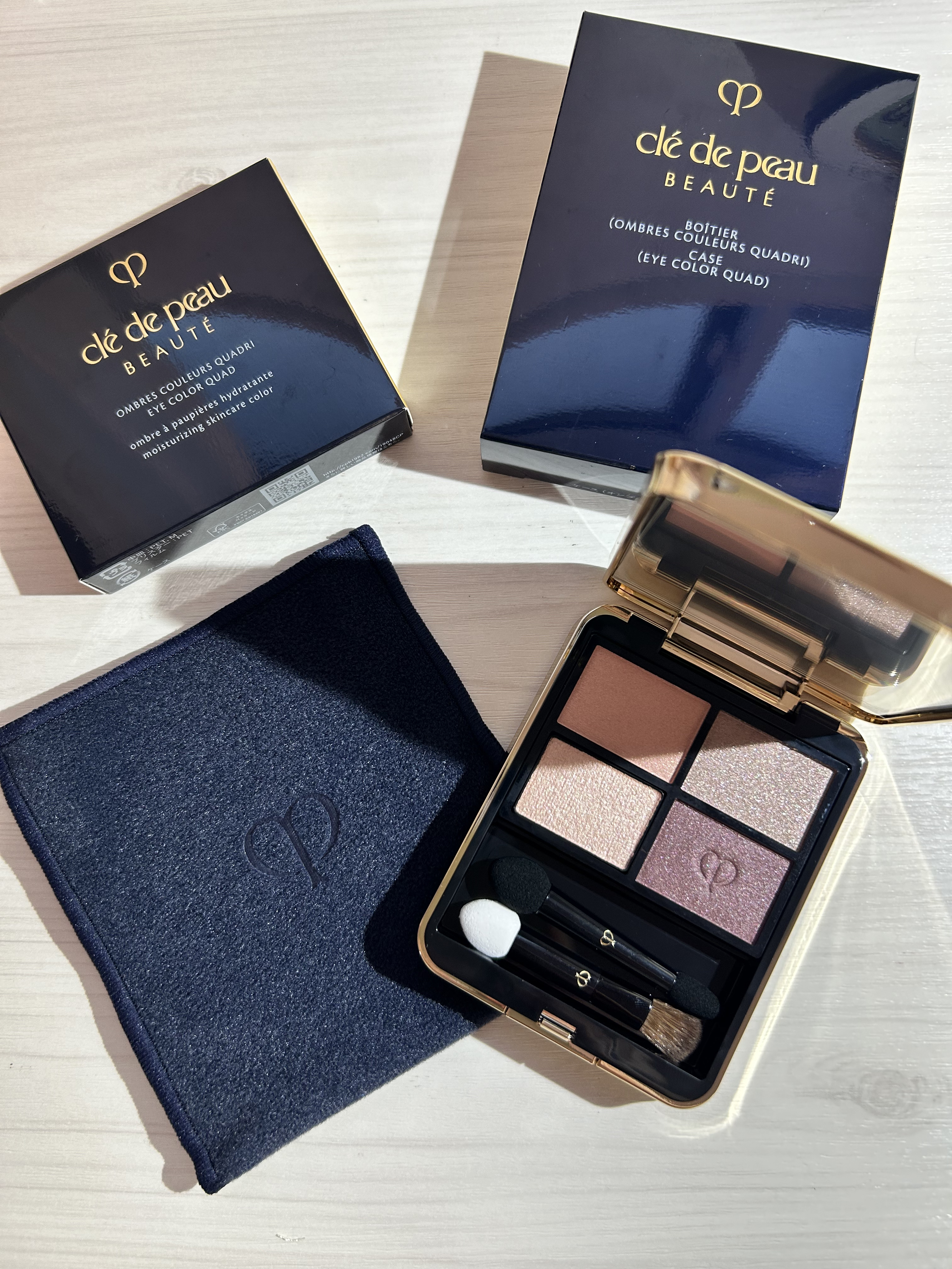オンブルクルールクアドリ/クレ・ド・ポー ボーテ/アイシャドウパレットを使ったクチコミ（2枚目）