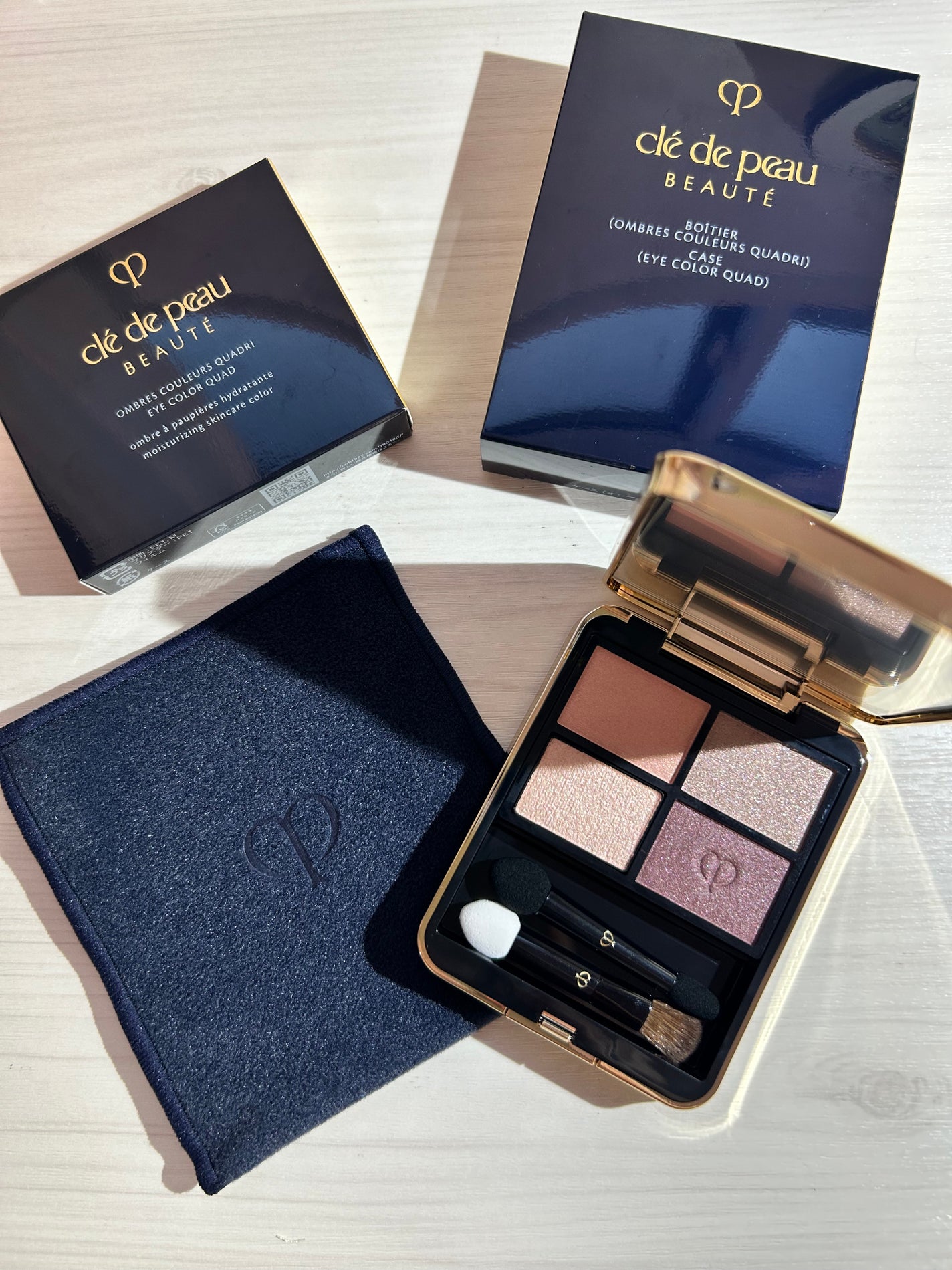 オンブルクルールクアドリ/クレ・ド・ポー ボーテ/アイシャドウパレットを使ったクチコミ(2枚目)