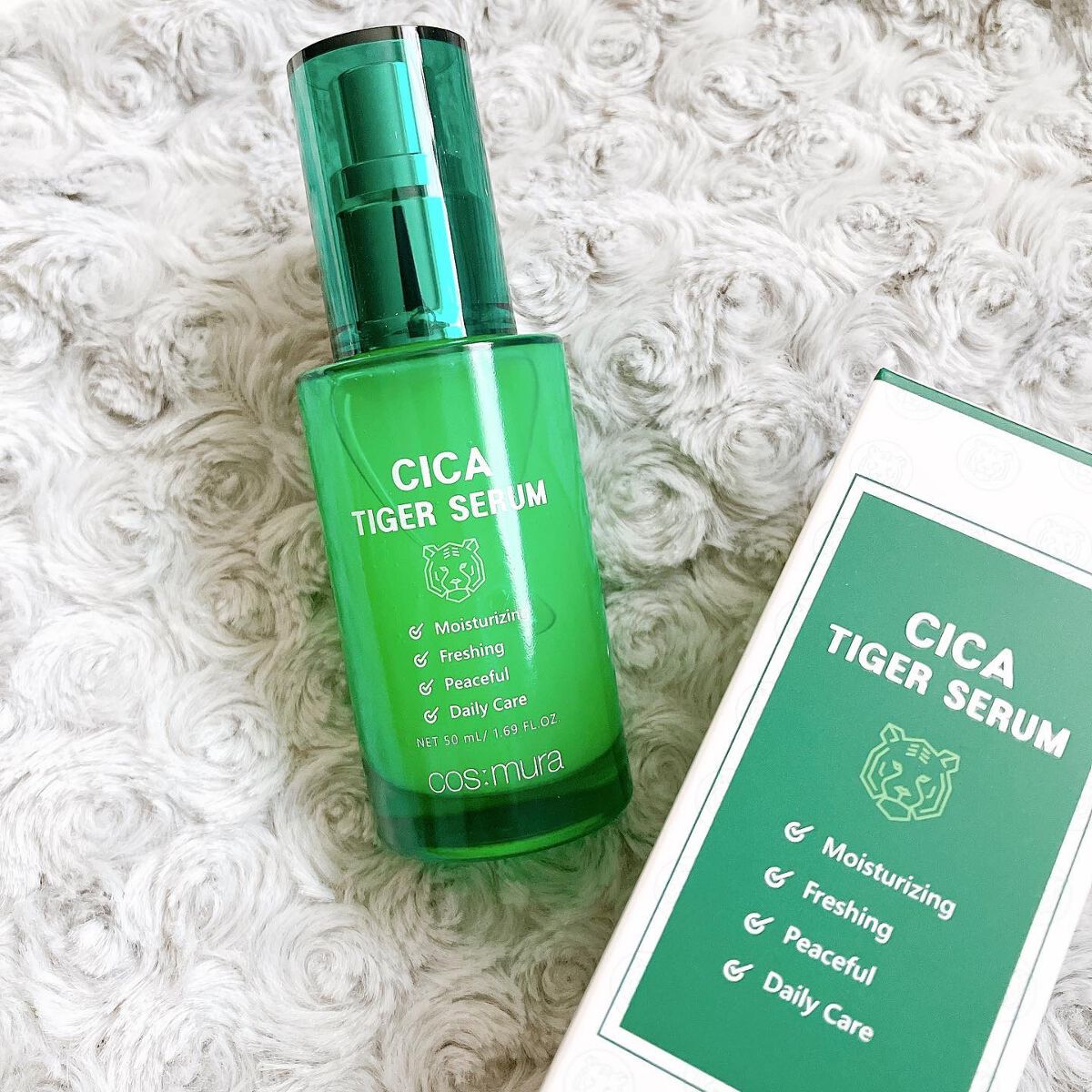 CICA タイガーセラム/cos:mura/美容液を使ったクチコミ(1枚目)