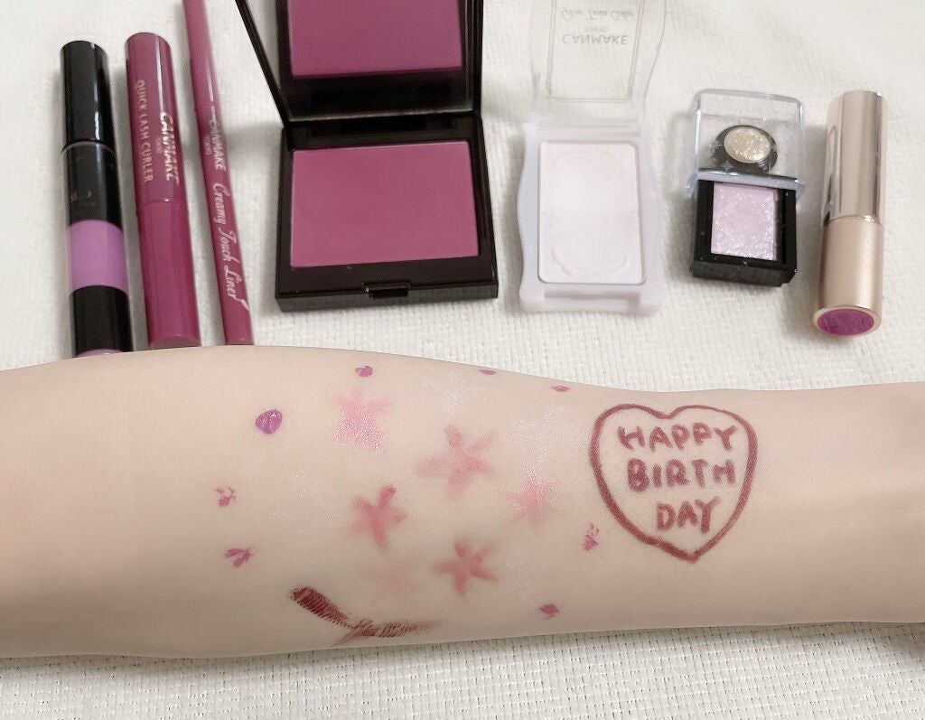 はる❅*° on LIPS 「こんにちは💜今日はパープルをたくさん使って大好きな方のお誕生日..」(2枚目)