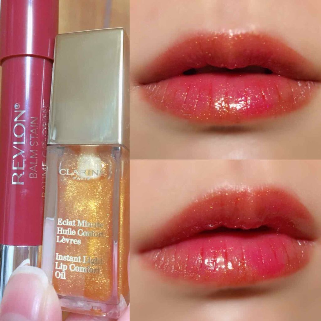 コンフォート リップオイル /CLARINS/リップグロスを使ったクチコミ（1枚目）