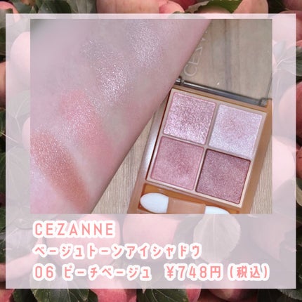 ベージュトーンアイシャドウ/CEZANNE/アイシャドウパレットを使ったクチコミ(2枚目)