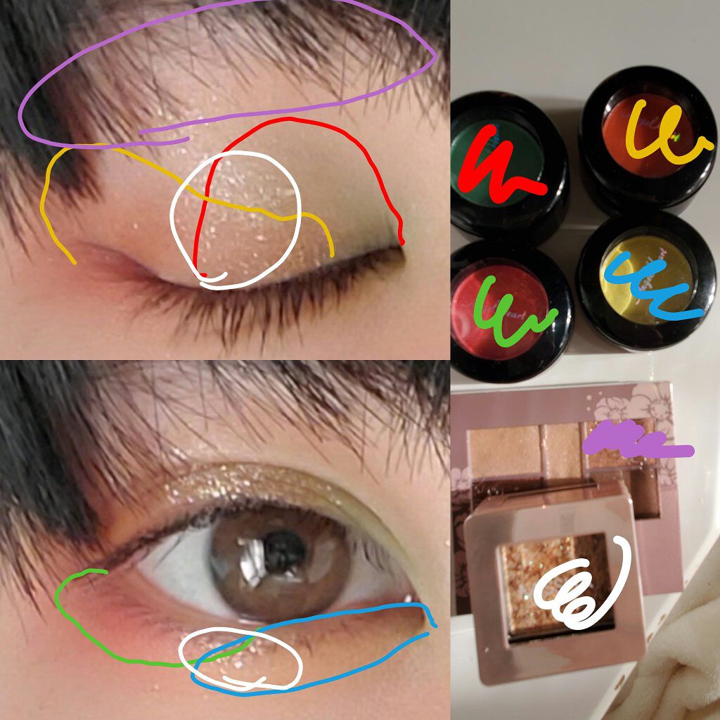 エンジェル ハート アイカラーズ/エンジェルハート/単色アイシャドウを使ったクチコミ（2枚目）