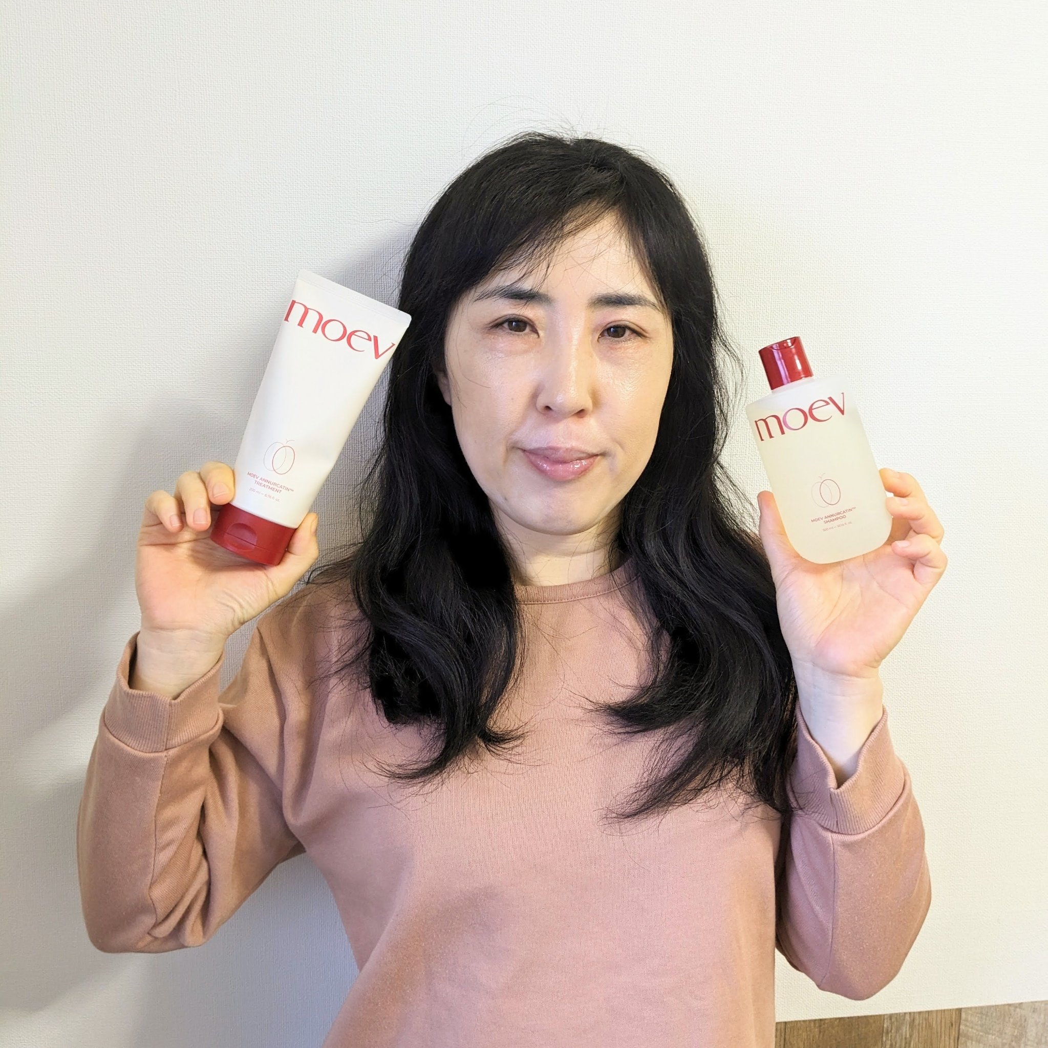 モエブ アヌカチン シャンプー/トリートメント/moev/市販シャンプーを使ったクチコミ（1枚目）