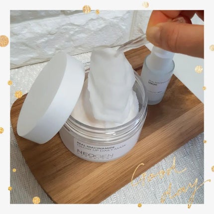 リアルナイアシンアミドグローアップデイリーマスク/NEOGEN/その他スキンケアを使ったクチコミ(4枚目)