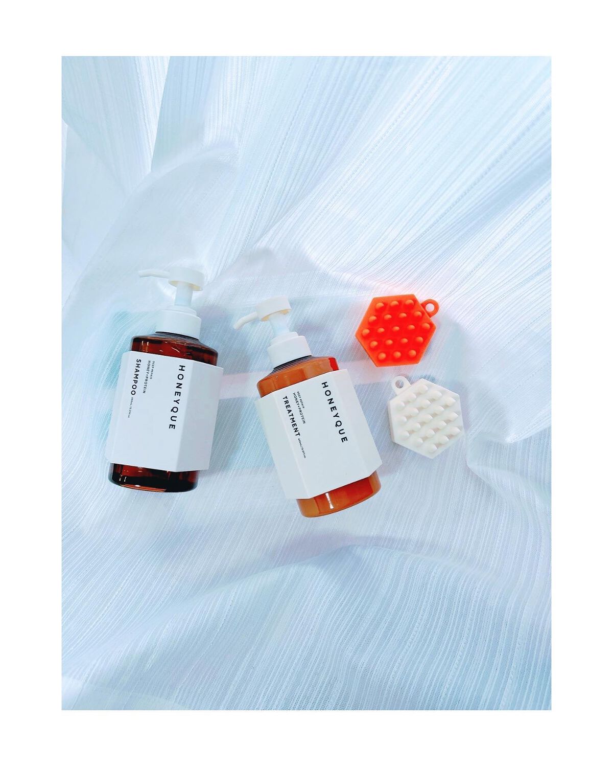 ヘッドスパブラシ ソフト /ハニーク/スカルプブラシを使ったクチコミ(1枚目)