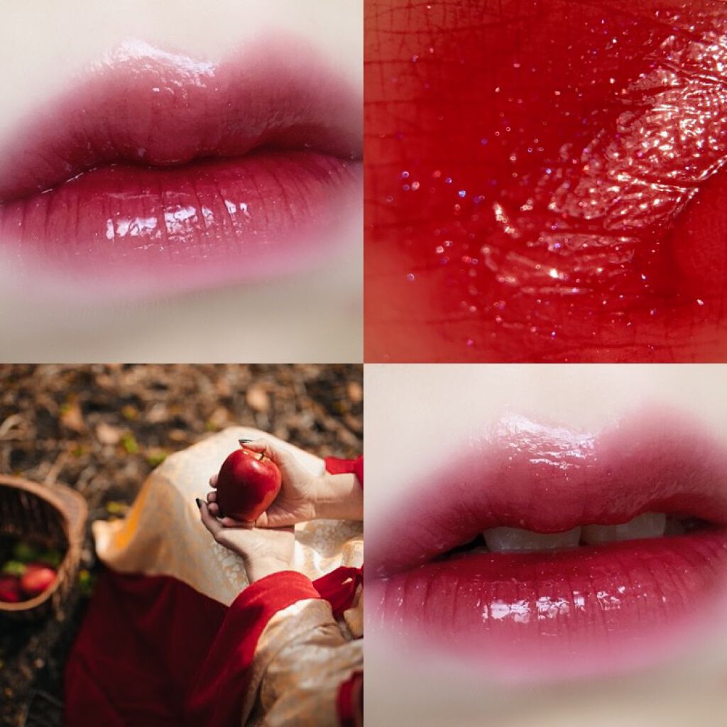 アピュー ジューシーパン スパークリングティント/A’pieu/口紅を使ったクチコミ(5枚目)