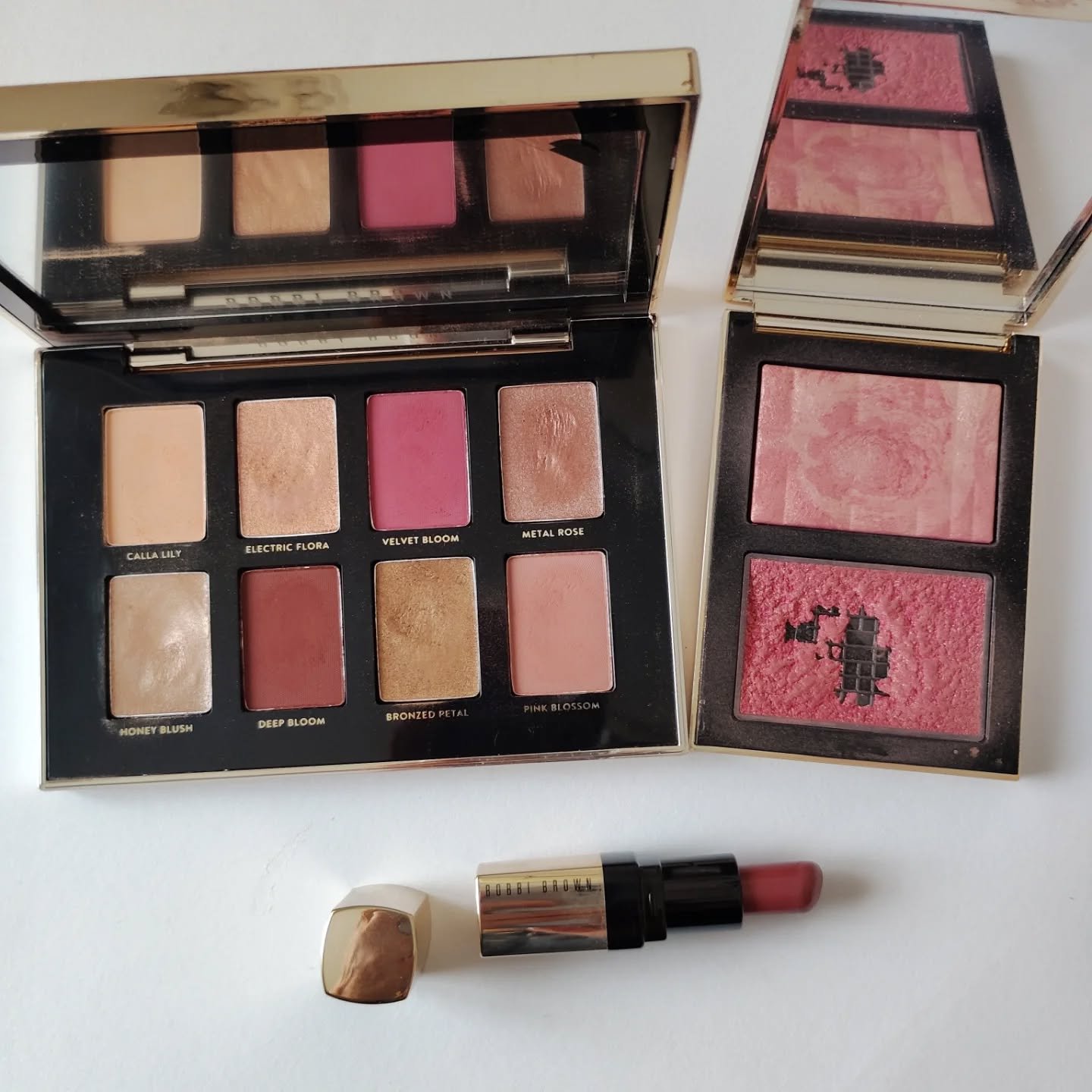 リュクス メタル ローズ アイシャドウ パレット/BOBBI BROWN/アイシャドウパレットを使ったクチコミ（1枚目）