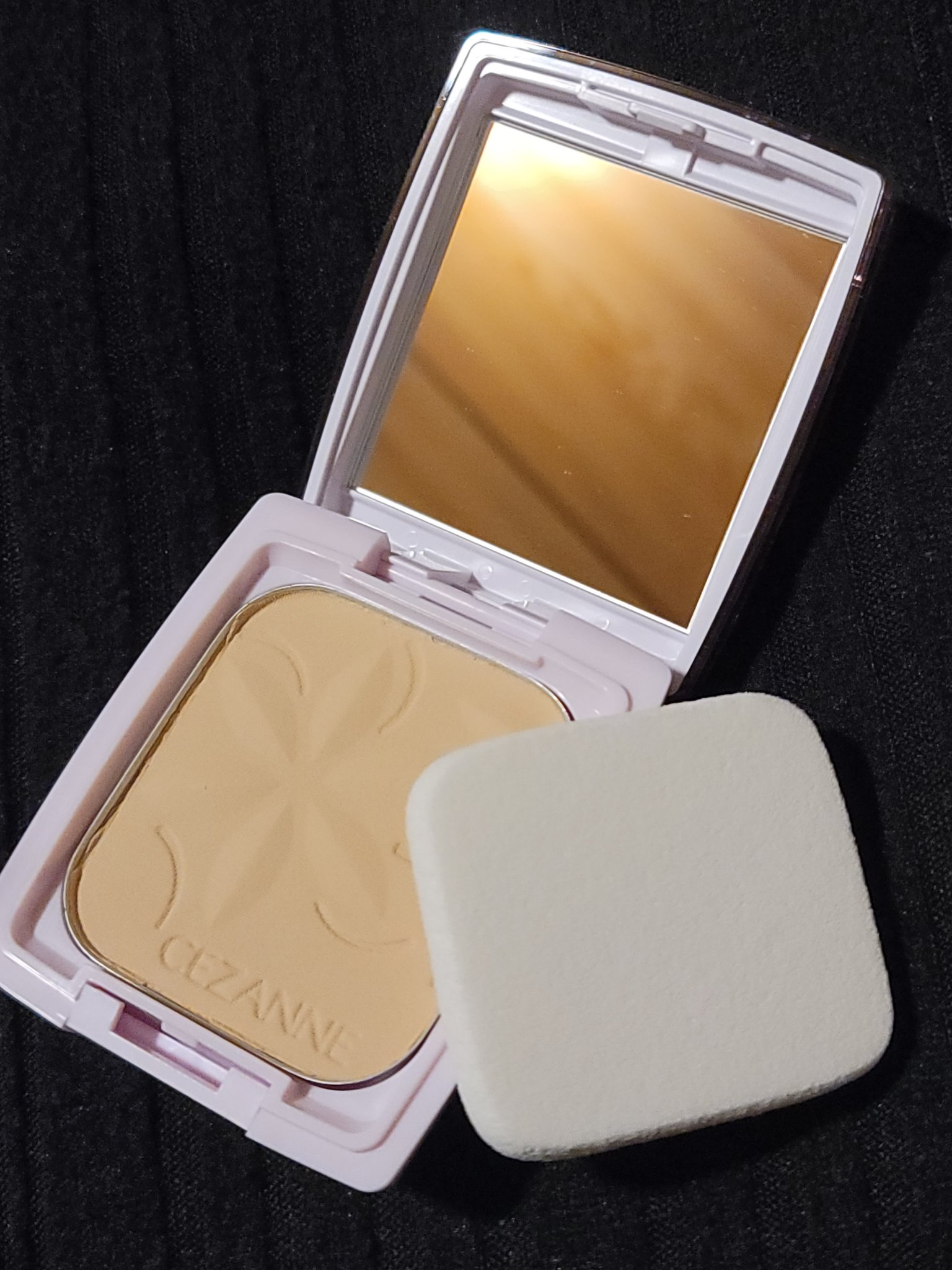 ウルトラカバー UV パクト 2 ライトオークル/CEZANNE/パウダーファンデーションを使ったクチコミ（1枚目）