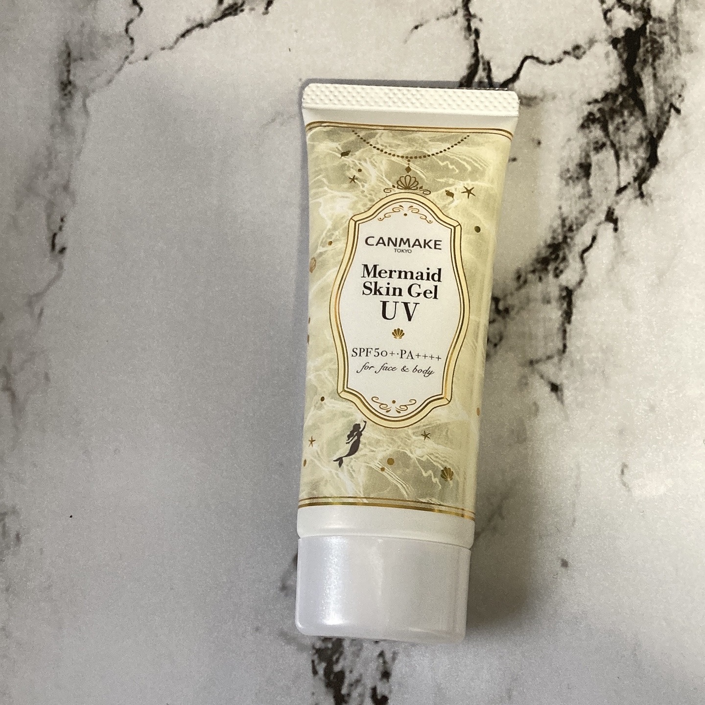マーメイドスキンジェルUV/キャンメイク/日焼け止めジェルを使ったクチコミ（3枚目）