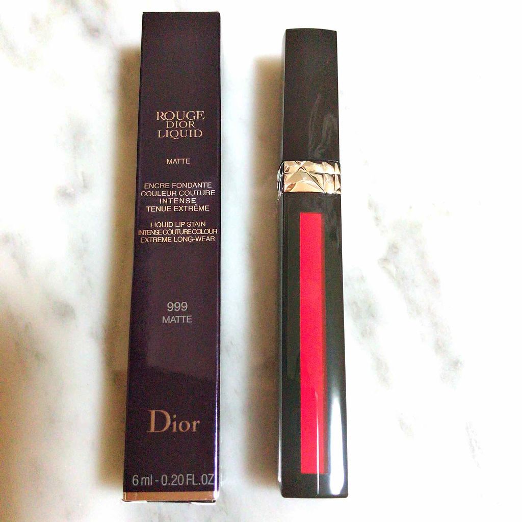 ルージュ ディオール リキッド/Dior/口紅を使ったクチコミ(1枚目)