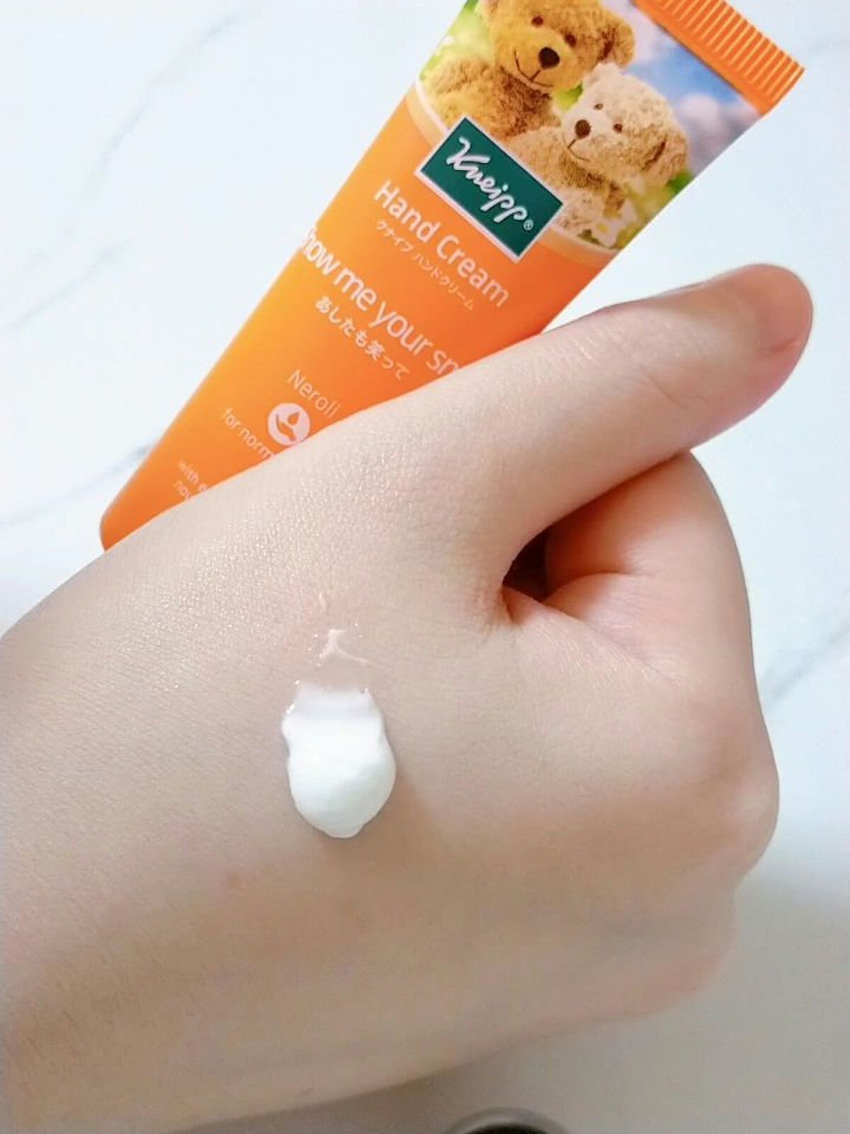 クナイプ ハンドクリーム ネロリの香り 20ml/クナイプ/ハンドクリームを使ったクチコミ（3枚目）