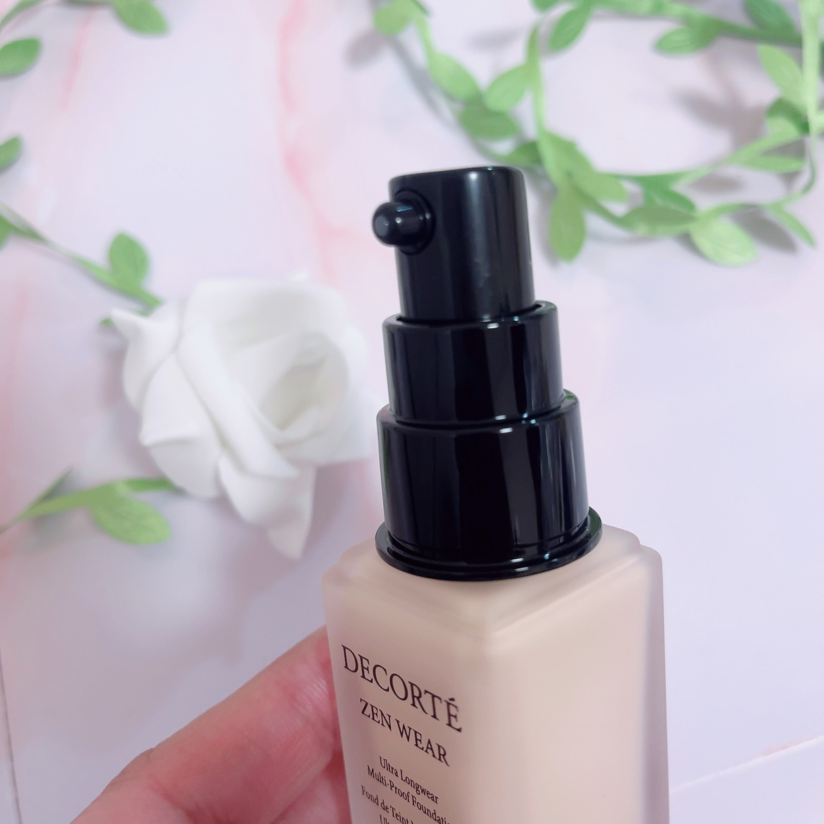 ゼン ウェア フルイド N16/DECORTÉ/リキッドファンデーションを使ったクチコミ（2枚目）