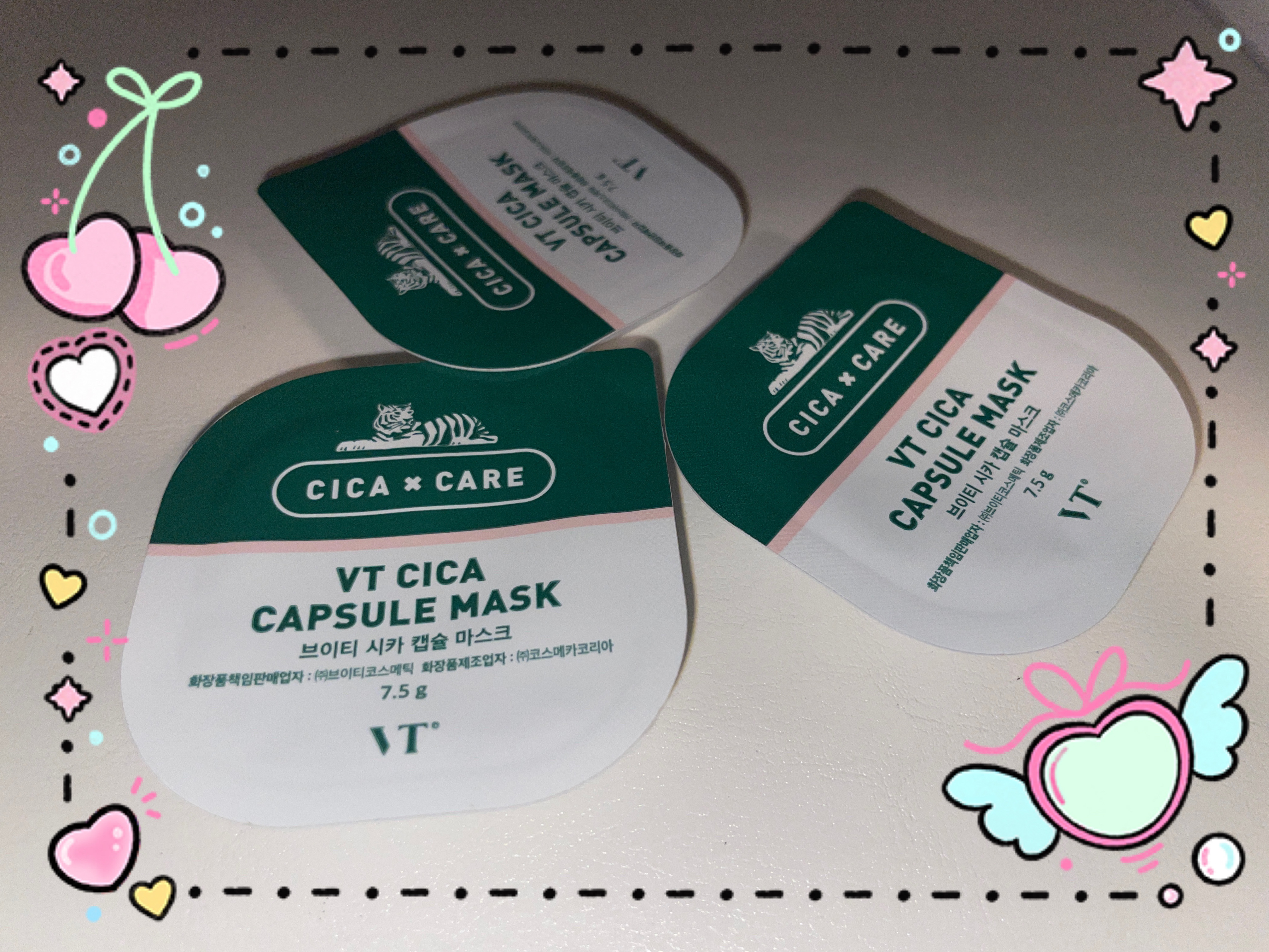 CICA カプセルマスク/VT/洗い流すパック・マスクを使ったクチコミ（1枚目）
