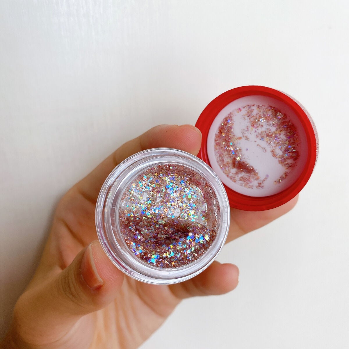 パールブリーアイグリッターユニバース/BLACK ROUGE/グリッターを使ったクチコミ(4枚目)