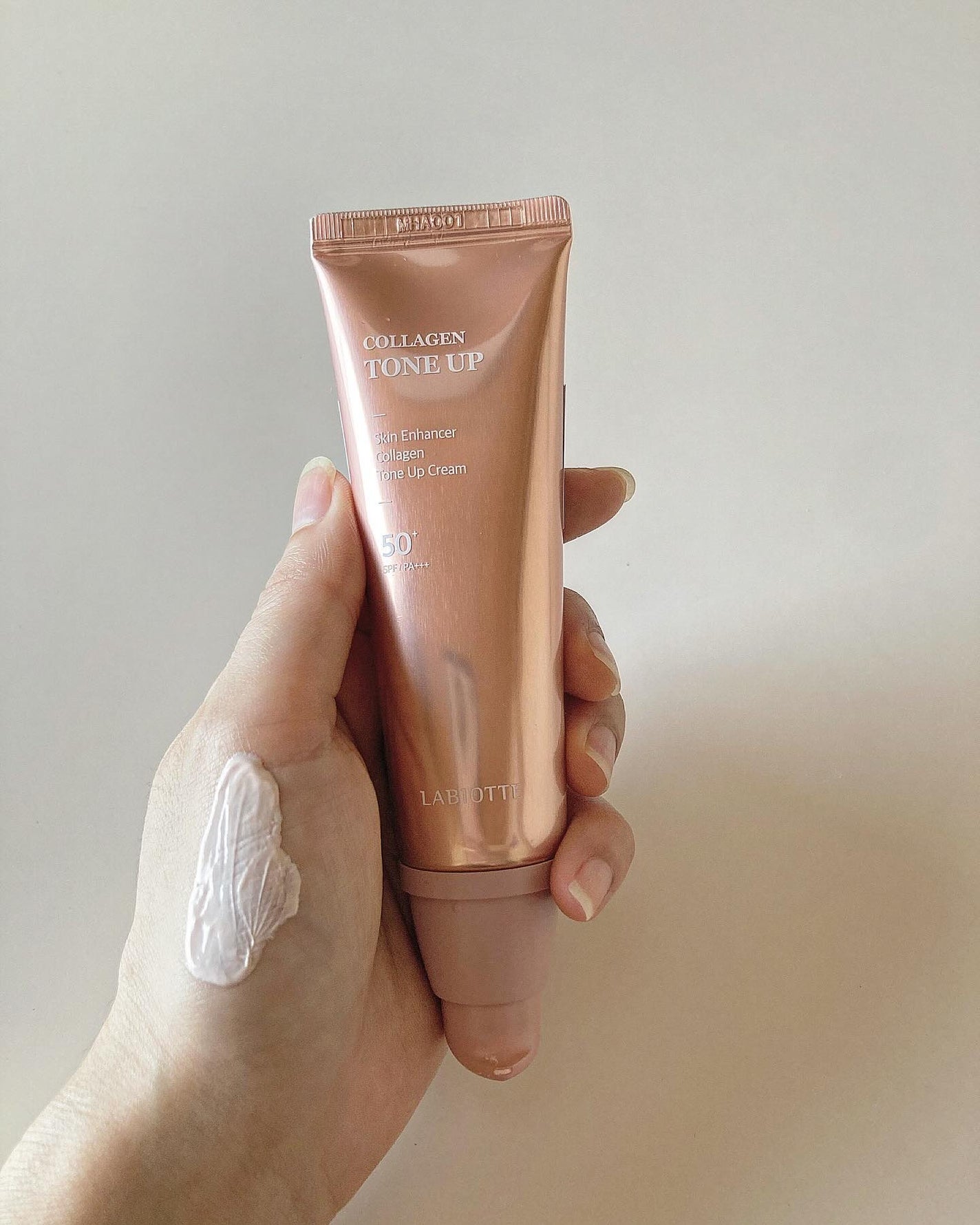 スキンエンハンサーコラーゲントーンアップクリーム/LABIOTTE/日焼け止めクリームを使ったクチコミ(2枚目)