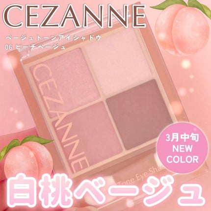 ベージュトーンアイシャドウ/CEZANNE/アイシャドウパレットを使ったクチコミ(1枚目)
