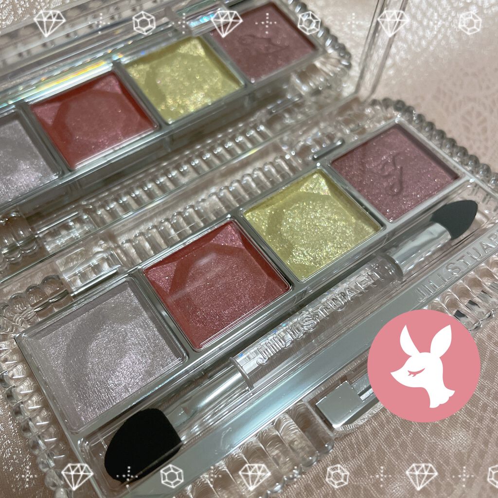 ジルスチュアート エターナルクチュール アイズ シマー 08 rosy candle/JILL STUART/アイシャドウパレットを使ったクチコミ（1枚目）
