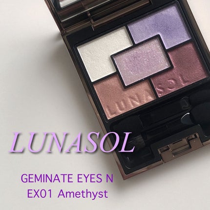 ジェミネイトアイズ N/LUNASOL/アイシャドウパレットを使ったクチコミ(1枚目)