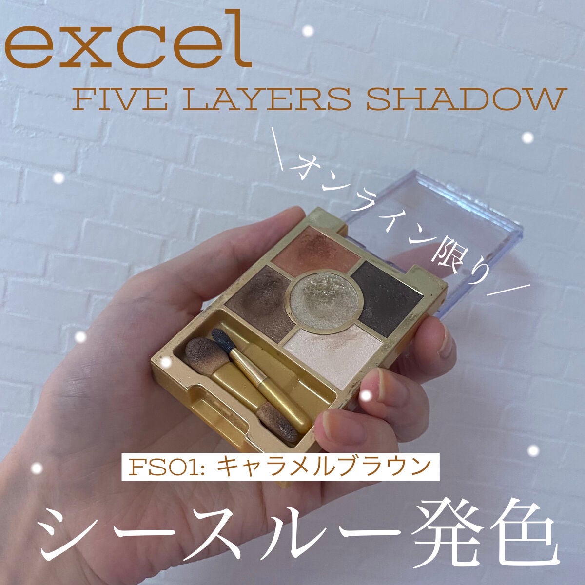 ファイブレイヤーズシャドウ N/excel/アイシャドウパレットを使ったクチコミ(1枚目)