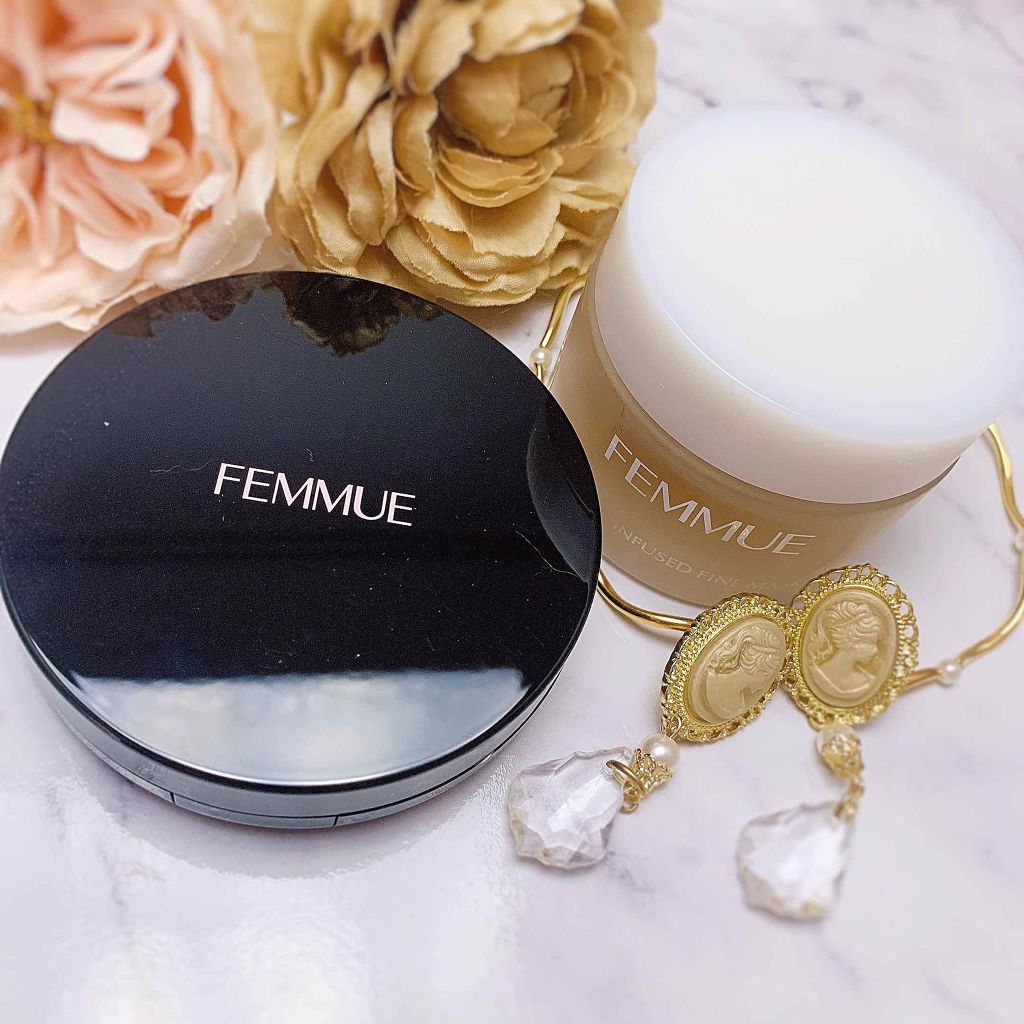 エバーグロウクッション SPF23 PA++/FEMMUE/クッションファンデーションを使ったクチコミ（1枚目）