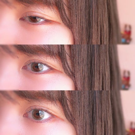 ワンデーリフレアビジューブラウン1/Refrear/ワンデー(1DAY)カラコンを使ったクチコミ(2枚目)