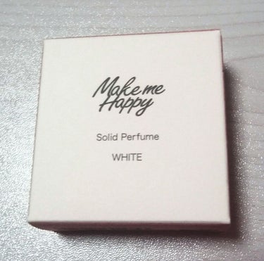 メイクミーハッピー ソリッドパフューム WHITE/キャンメイク/練り香水を使ったクチコミ（3枚目）