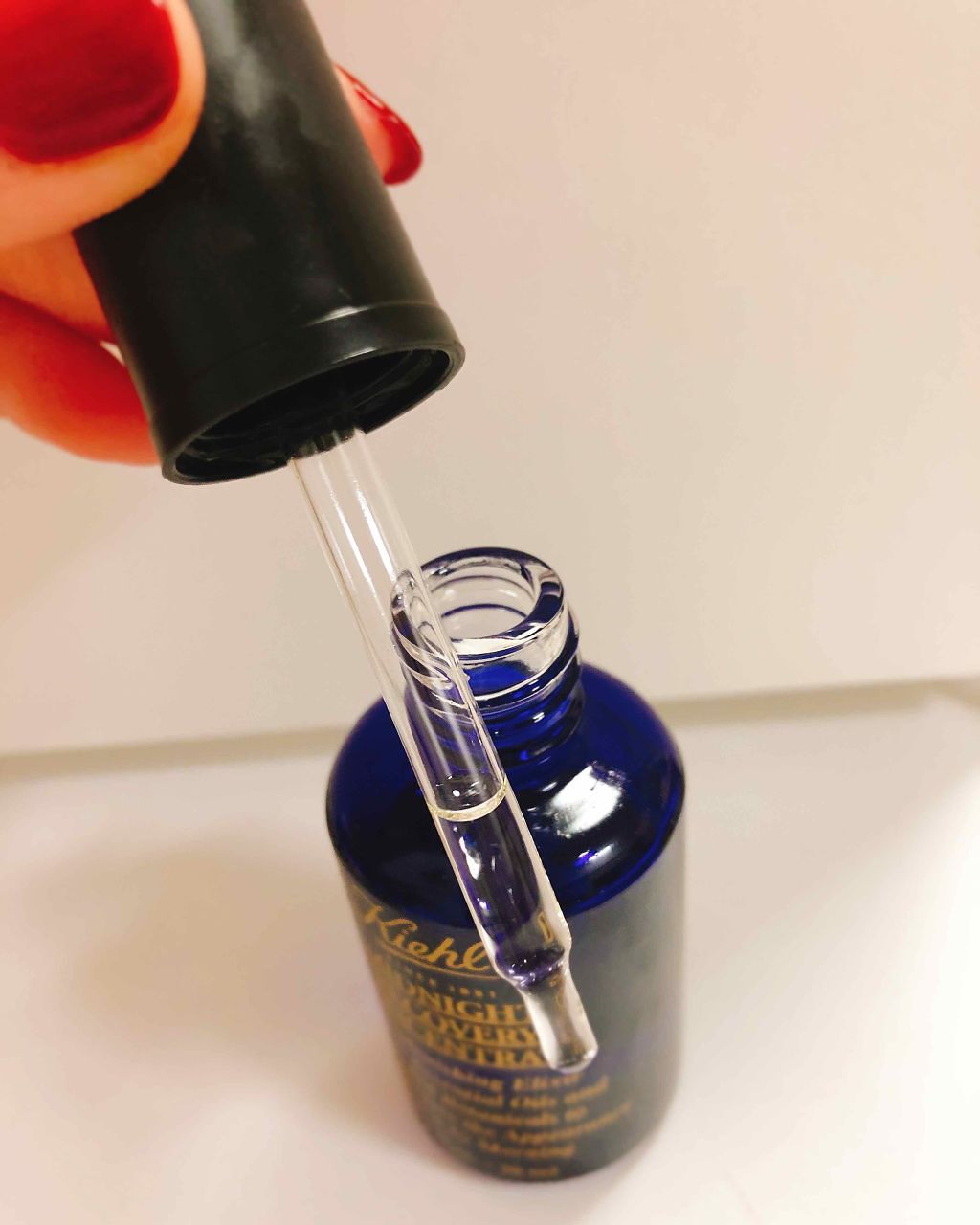 キールズ ミッドナイトボタニカル コンセントレート/Kiehl's/フェイスオイルを使ったクチコミ(2枚目)