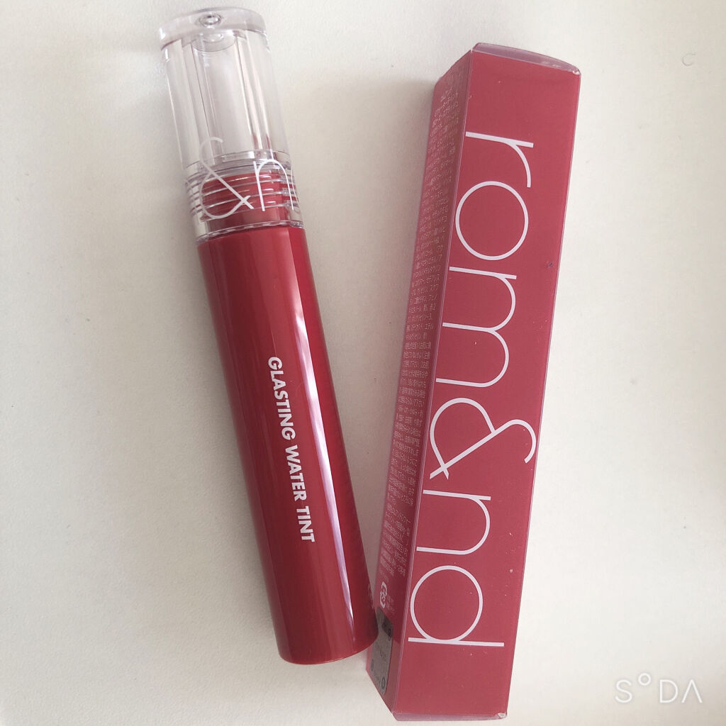 グラスティングウォーターティント/rom&nd/リップティントを使ったクチコミ（1枚目）