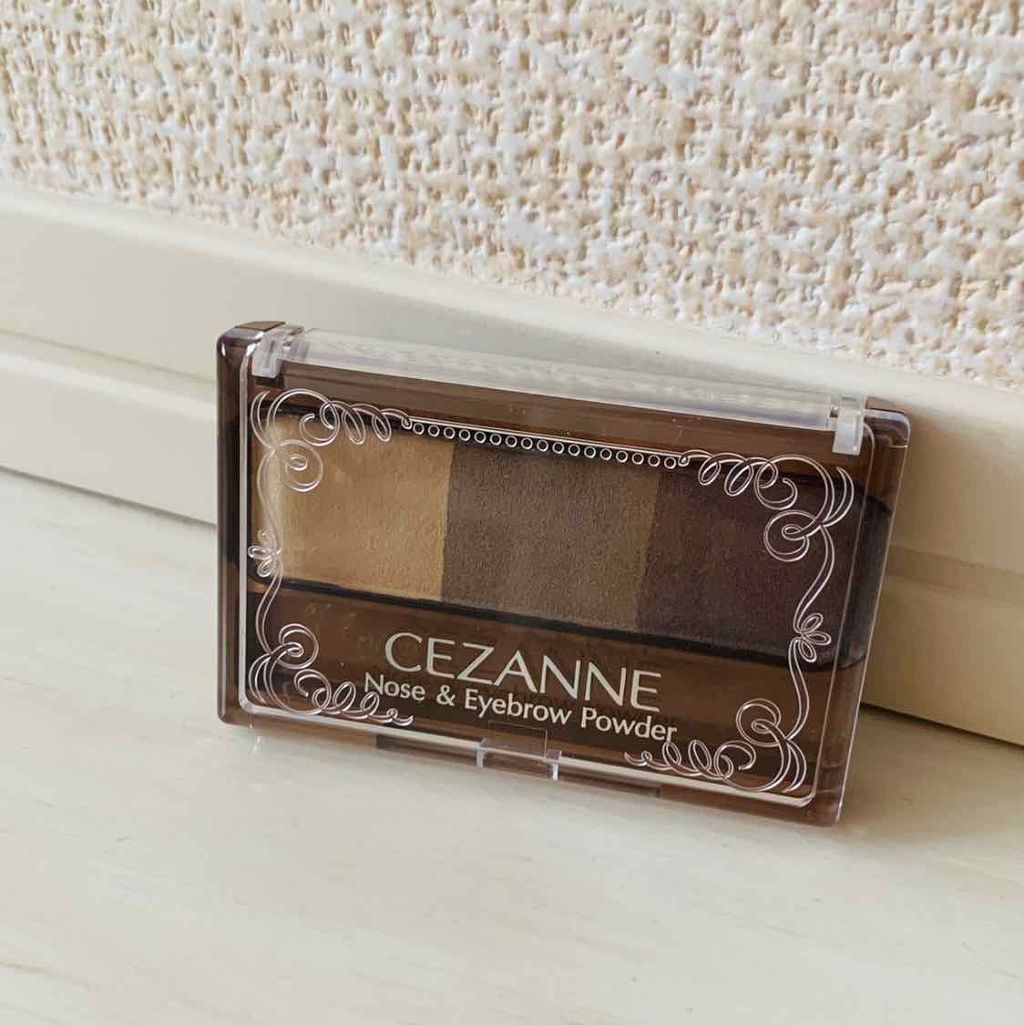 ノーズ&アイブロウパウダー/CEZANNE/パウダーアイブロウを使ったクチコミ(1枚目)