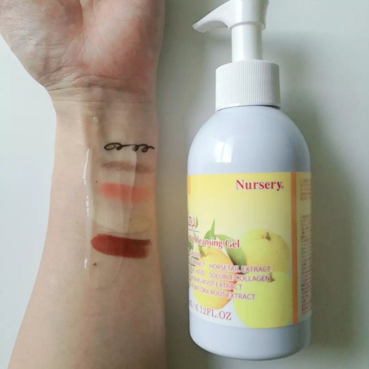 Wクレンジングジェル ユズ/Nursery(ナーセリー)/クレンジングジェルを使ったクチコミ(5枚目)