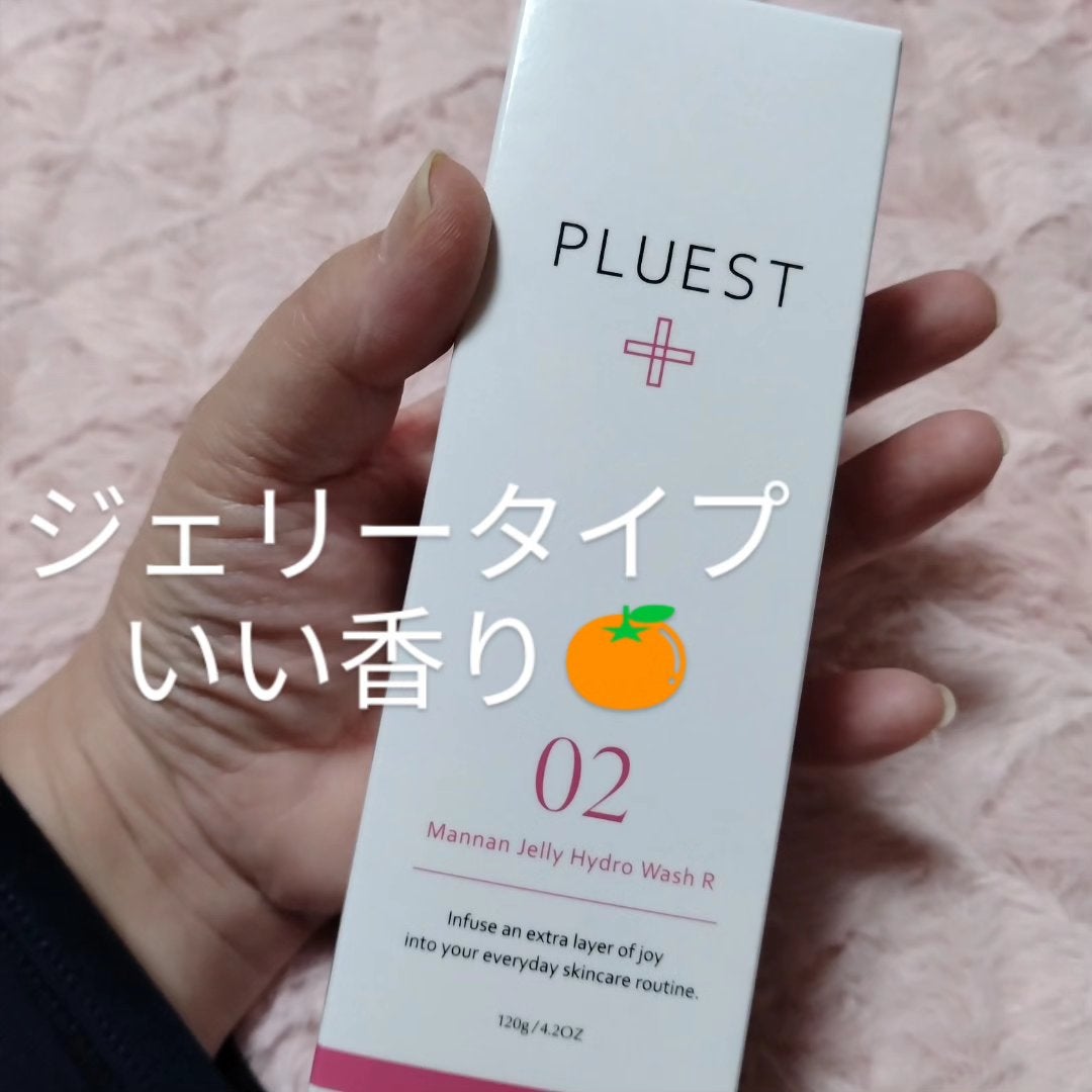 マンナンジェリーハイドロウォッシュ R/PLUEST/洗顔料を使ったクチコミ(2枚目)