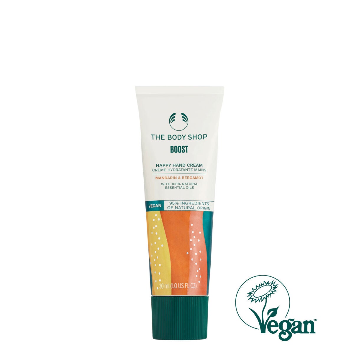 ウェルネス ハンドクリーム マンダリン& ベルガモット THE BODY SHOP