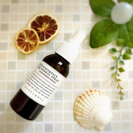 ボディ&フェイス ハーバルスプレー ペパーミント/MARKS&WEB/ミスト状化粧水を使ったクチコミ(1枚目)