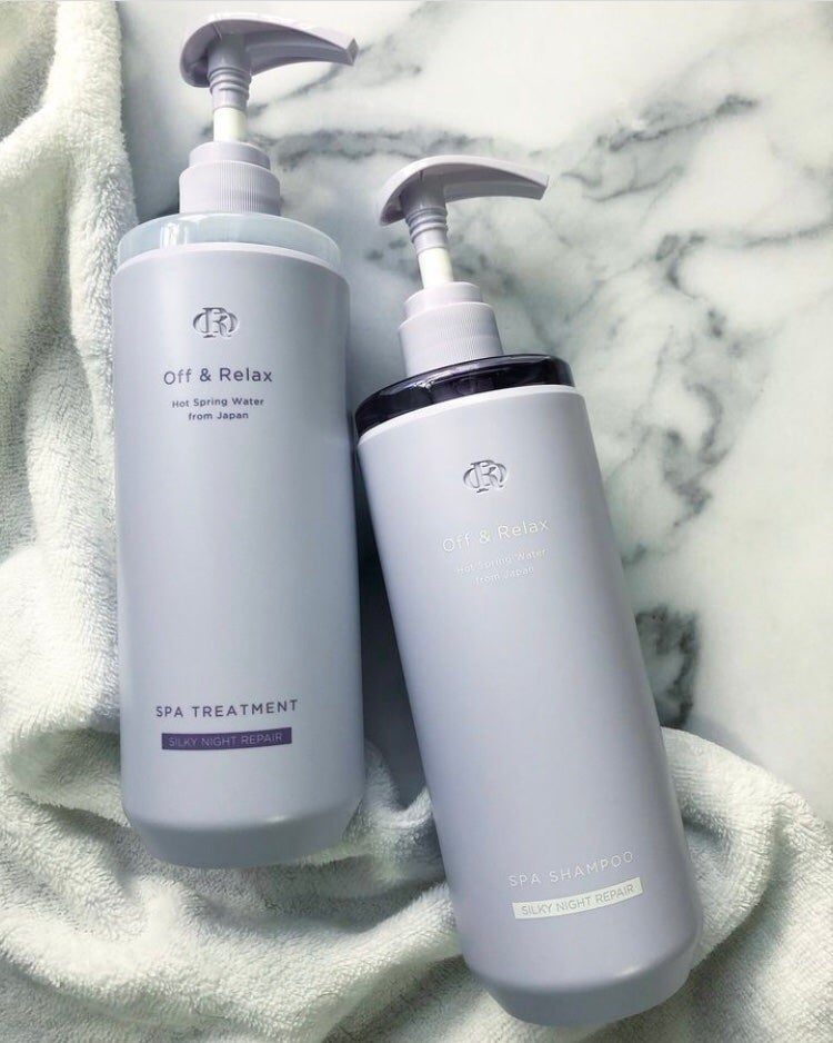 OR スパ・シャンプー/ヘアトリートメント シルキーナイトリペア/Off&Relax/市販シャンプーを使ったクチコミ(1枚目)