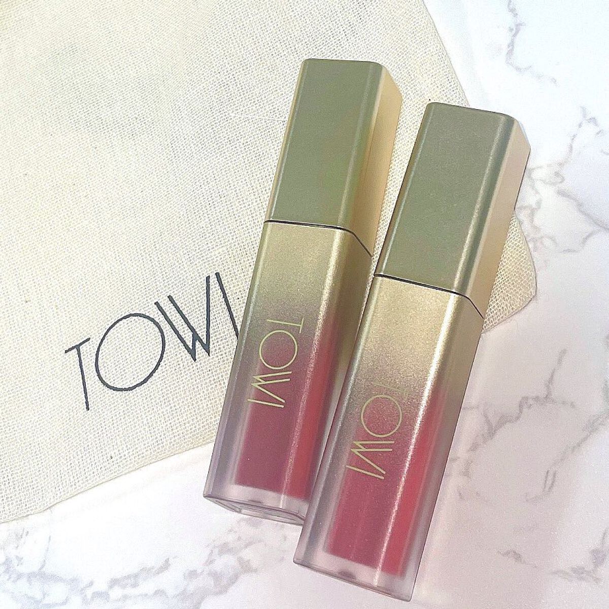 シアーリップティント/TOWI/リップティントを使ったクチコミ（2枚目）