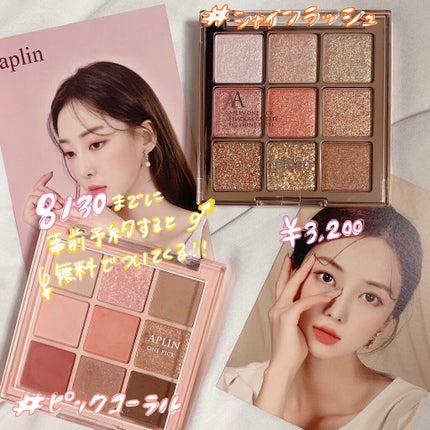 ワンピックアイシャドウパレット/APLIN/アイシャドウパレットを使ったクチコミ(5枚目)