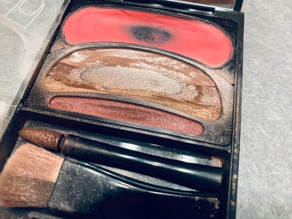 ブラシひと塗りシャドウ/オーブ/アイシャドウパレットを使ったクチコミ(3枚目)