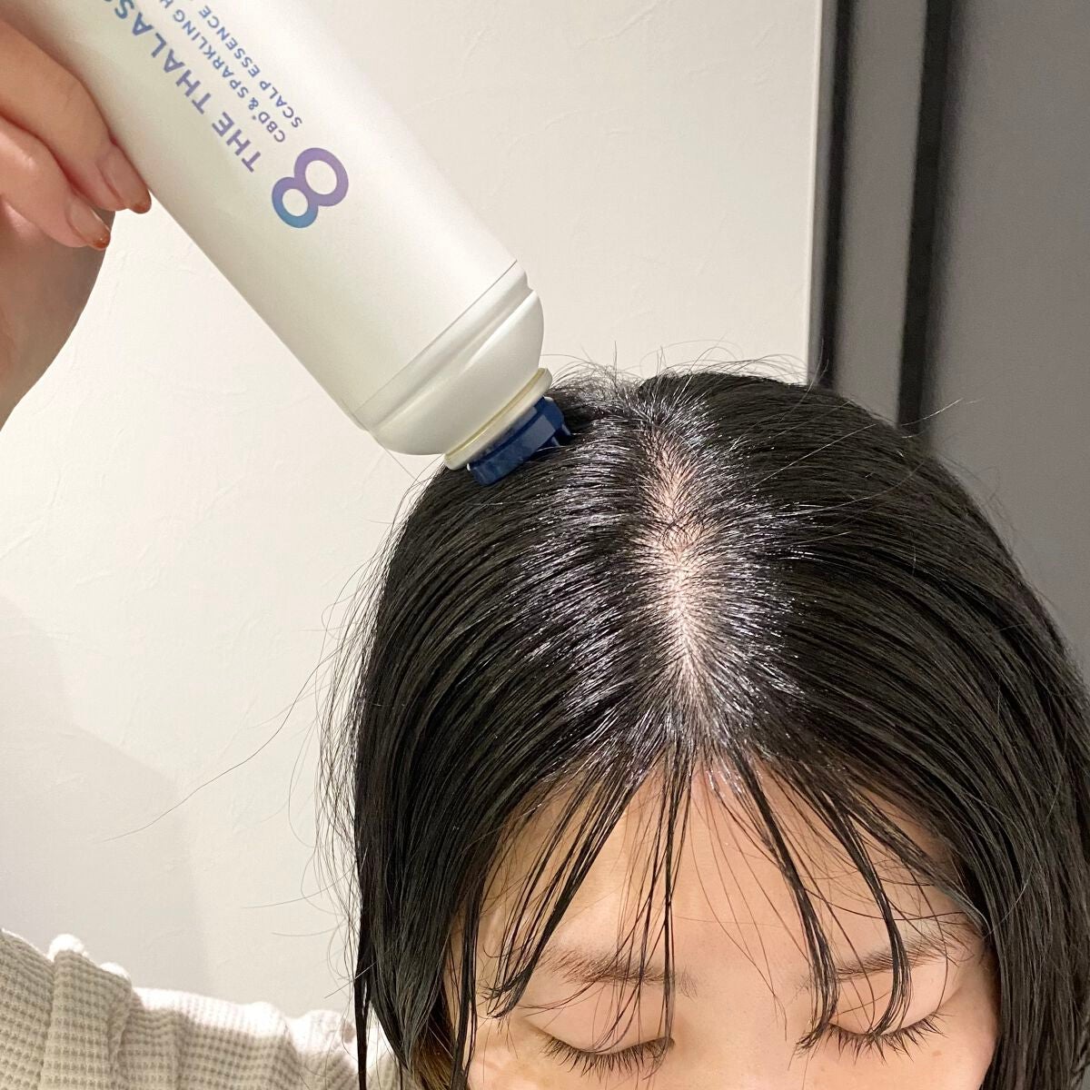 エイトザタラソ ユー CBD&スパークリング ヘッドスパ スキャルプエッセンス/エイトザタラソ/頭皮ローションを使ったクチコミ(5枚目)