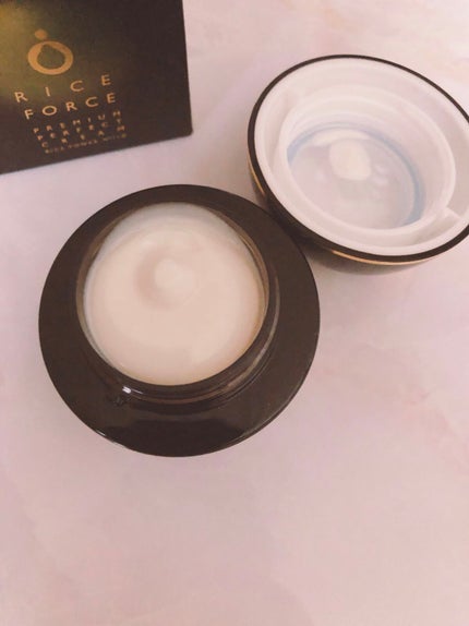 プレミアムパーフェクトクリーム/ライスフォース/フェイスクリームを使ったクチコミ(2枚目)