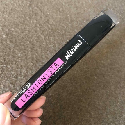 ラッシュニスタ オイリシャス 01 ブラック/MAYBELLINE NEW YORK/マスカラを使ったクチコミ(1枚目)