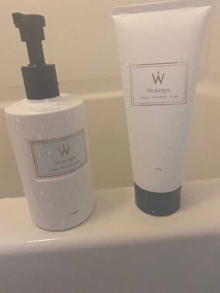 ウォンジョンヨ リペアシャンプー モイスト/リペアトリートメント モイスト/Wonjungyo/市販シャンプーを使ったクチコミ(1枚目)