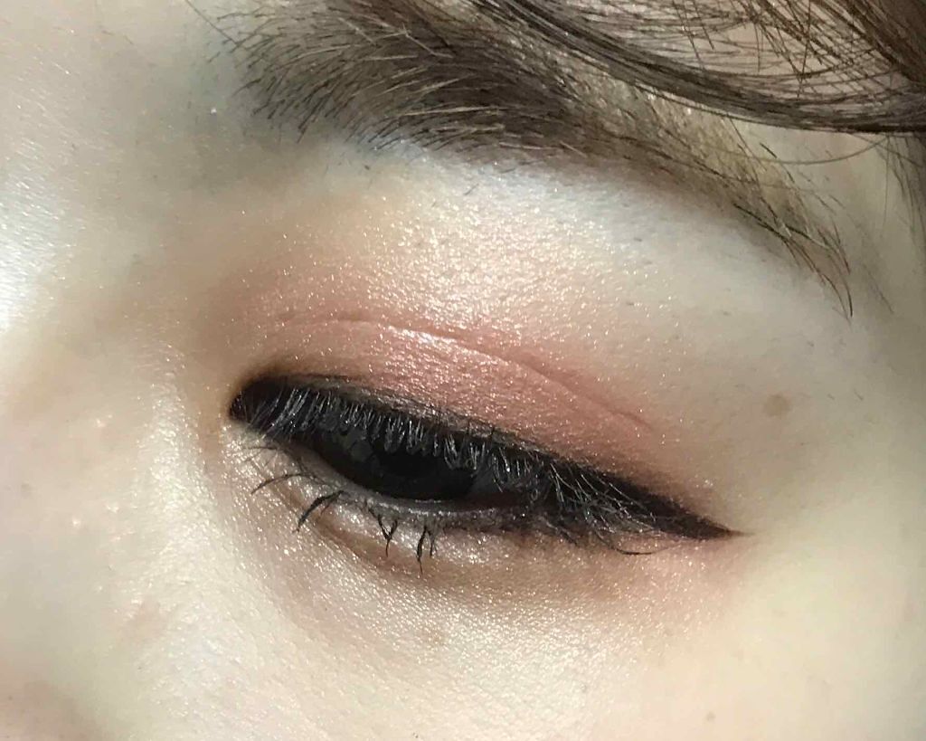 モテライナー リキッド/flowfushi/リキッドアイライナーを使ったクチコミ（3枚目）