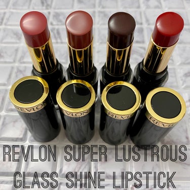 レブロン スーパー ラストラス グラス シャイン リップスティック 017 ラブ イズ オン/REVLON/口紅を使ったクチコミ（1枚目）