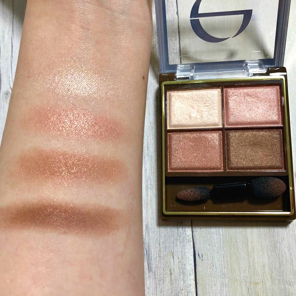 スキニーリッチシャドウ/excel/アイシャドウパレットを使ったクチコミ（3枚目）