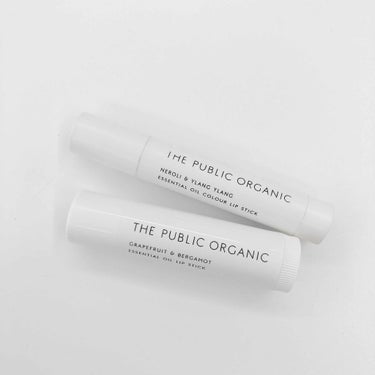 オーガニック認証 精油リップスティック スーパーポジティブ ライズ/THE PUBLIC ORGANIC/リップケア・リップクリームを使ったクチコミ（1枚目）