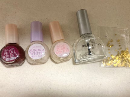 ウィンマックス ネイルケアシリーズ ベースコート/DAISO/ネイルベースコートを使ったクチコミ(4枚目)