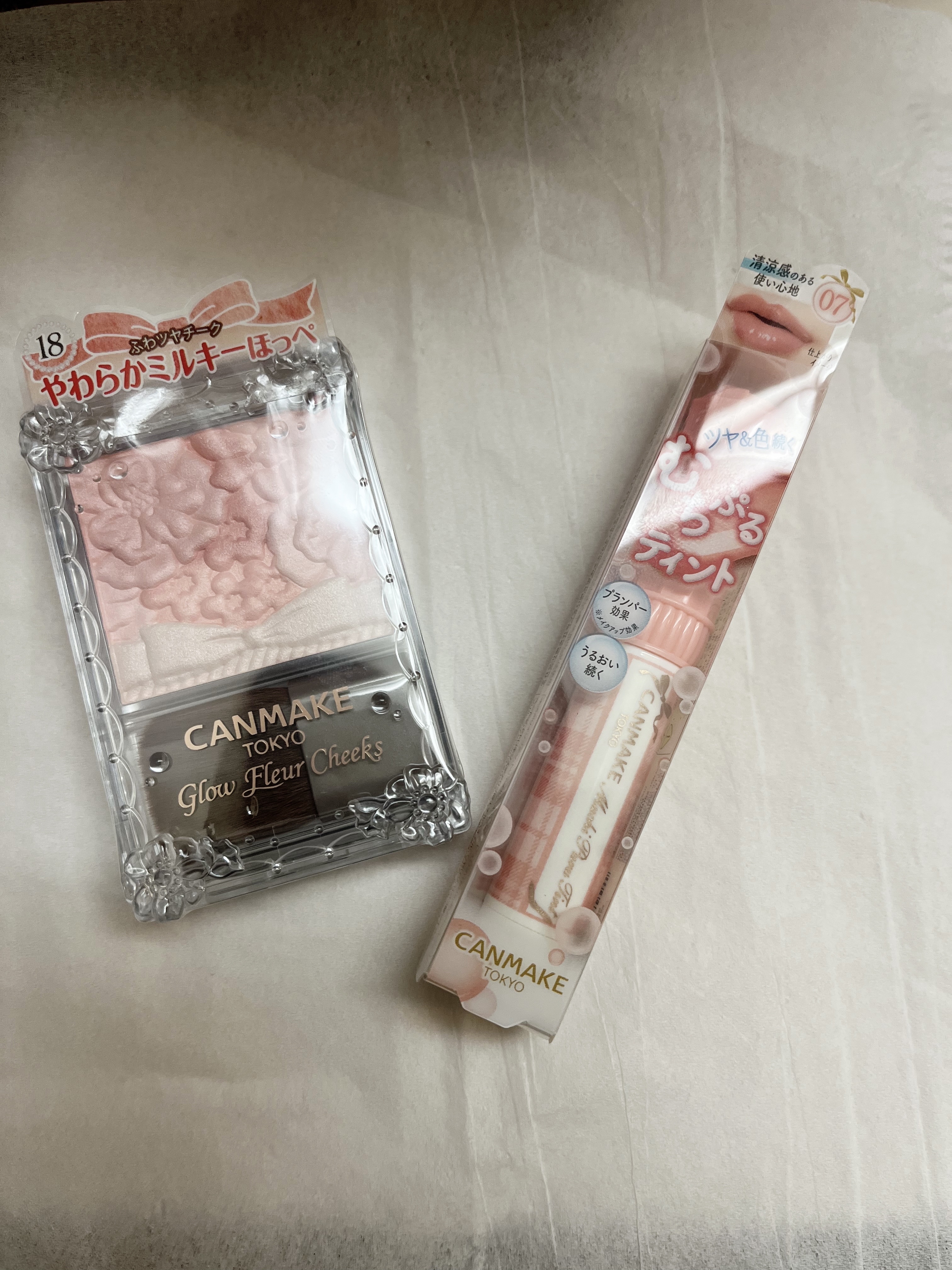 グロウフルールチークス/キャンメイク/パウダーチークを使ったクチコミ（1枚目）