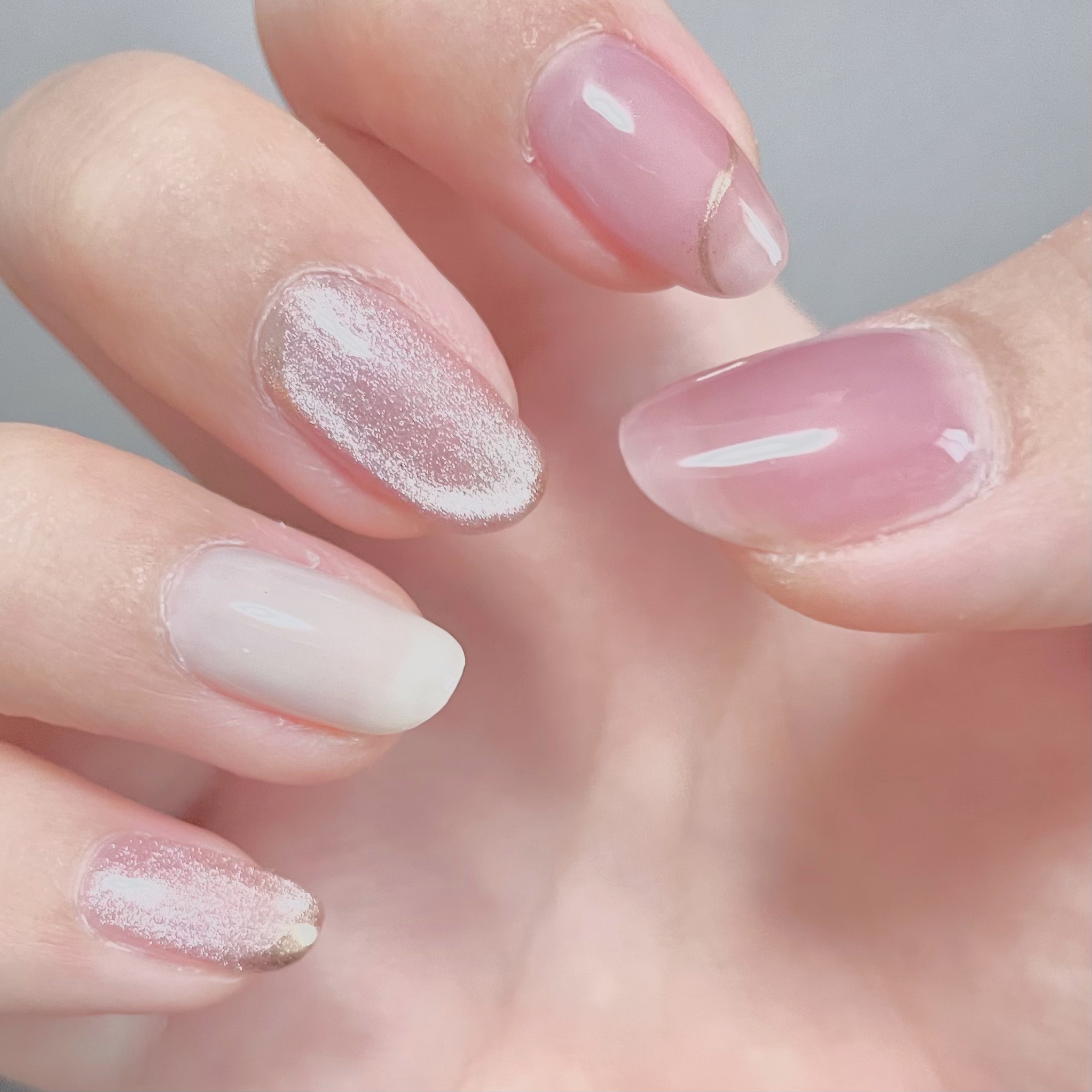 BRG ジェルネイル 21 ブラウンレッド/DAISO/ジェルネイルを使ったクチコミ（3枚目）