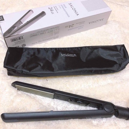 ストレートヘアアイロン/SALONIA/ストレートアイロンを使ったクチコミ(1枚目)